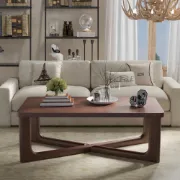 صورة Solid Wood Coffee Table 50 Nordic style 